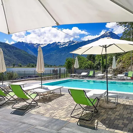 아파트 Paradise Mit Dachterrasse Am Dascio